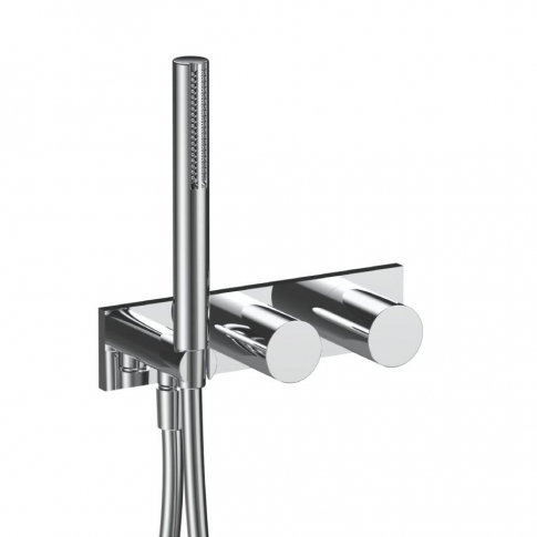 Shower Mixer + Built-in Part Fantini Milano E584B+D184A | Edilceram Design