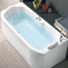 Freestanding Whirlpool Tub Hafro Duo 2DUA1S6 | Edilceram Design