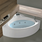 Corner Whirlpool Tub Hafro Nova Plus 2NVB6N6 | Edilceram Design