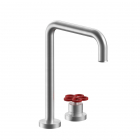 2-Hole Washbasin Mixer Fantini AW/PIPE T607W | Edilceram Design