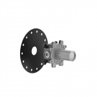 Built-in part 1-way wall-mounted sink/shower mixer Gessi 54055 | Edilceram Design