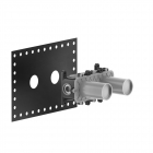 Built-in part 2-way wall-mounted shower mixer Gessi 54073 | Edilceram Design