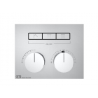 Gessi Hi-Fi Compact 63001 + 63006 wall-mounted thermostatic shower mixer | Edilceram Design