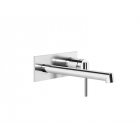 Gessi Ingranaggio 63589 wall-mounted basin mixer with long spout | Edilceram Design