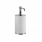 Gessi Venti20 65437 white countertop dispenser holder | Edilceram Design