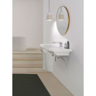 Wall-mounted / Recessed Ceramic Washbasin GSI Ceramica Norm 8645111 | Edilceram Design