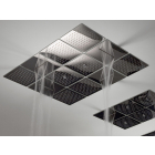 Antonio Lupi Lamattonella LMN3_A square ceiling-mounted waterfall showerhead | Edilceram Design