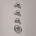 Wall-mounted Thermostatic Shower Mixer High Flow + Recessed Part Hotbath Archie ARHR3+MHF003 | Edilceram Design