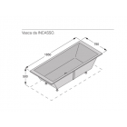 Boffi Swim C QAWSSR01 bathtub built-in floor bathtub | Edilceram Design