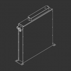 Built-in part to be supported Cea Design BOX10 | Edilceram Design