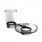 Wall Mounted Cup Holder Stella Bamboo 1013+B012+P022 | Edilceram Design