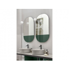 Ceramica Cielo Eos SPEOBL oval wall mirror | Edilceram Design