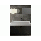 Ceramica Cielo Smile SMLAA100 wall-hung or countertop washbasin | Edilceram Design