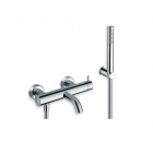 Bathtub mixer Cristina Tricolor Green single-lever bathtub mixer TV180 | Edilceram Design