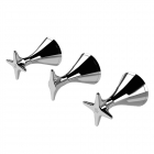 Wall-mounted Bathtub Shower Mixer Stella 130 3254TR | Edilceram Design