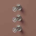 Wall-mounted Shower Mixer + Recessed Part Hotbath Cobber Work CW7066+HBCB7066 | Edilceram Design