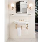 Wall-mounted Washbasin Console Devon&Devon Classica CLASSICA1FBR | Edilceram Design
