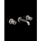 3-Hole Wall-mounted Mixer Devon&Devon Excelsior King EXC-KN133MCR | Edilceram Design