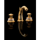 3-Hole Washbasin Mixer Devon&Devon Excelsior Swan EXC-SW101CR | Edilceram Design
