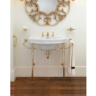 Wall-mounted Washbasin Console Devon&Devon New Etoile DENEWETOILE | Edilceram Design