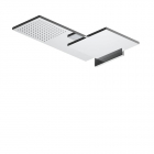 Double Shower Head + Recessed Part Fantini Venezia 8035B+8035A | Edilceram Design