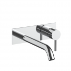 Single Handle Washbasin Mixer + Built-in Part Fantini Nostromo E814B+M011A | Edilceram Design