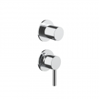 Shower Mixer + Built-in Part Fantini Nostromo G489B+M587A | Edilceram Design