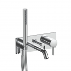 Bathtub Mixer + Built-in Part Fantini Nostromo E321B+D020A | Edilceram Design