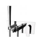 Daniel Diva DV652 external single-lever bathtub mixer with hand shower | Edilceram Design