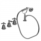 Supporting Bathtub Set Stella Eccelsa 3256TRTC307 | Edilceram Design