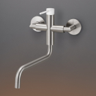Cea Design Kitchen Gastone GAS 21 wall-mounted mixer with swivel spout | Edilceram Design