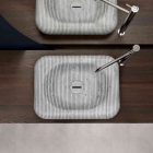 Countertop Washbasin Antonio Lupi Pinstripes Pinstripes160 | Edilceram Design