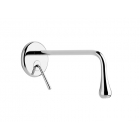 Gessi Goccia 33686 wall-mounted single lever basin mixer | Edilceram Design