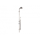 Gessi Rettangolo 23405 thermostatic shower mixer with shower head and hand shower | Edilceram Design