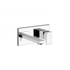 Gessi Rettangolo 44840 wall-mounted single-lever basin mixer | Edilceram Design