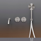Cea Design Giotto GIO 26H progressive wall-mounted bathtub mixers | Edilceram Design