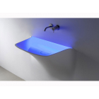 Antonio Lupi SOFFIO wall-hung washbasin in Corian | Edilceram Design