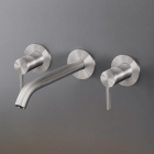 Cea Design Innovo INV 32 two-handle wall-mounted mixer with spout | Edilceram Design