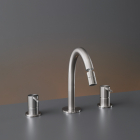 Cea Design Innovo INV 44 three-hole countertop mixer with swivel spout | Edilceram Design
