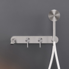 Cea Design Innovo INV 54H wall-mounted bathtub mixers with hand shower | Edilceram Design