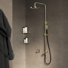 Wall-mounted Shower Column Hotbath Cobber M438 | Edilceram Design