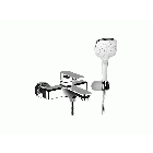 Daniel Tiara TA610 Single-lever wall-mounted shower set for bathtub | Edilceram Design