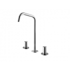 Fima Carlo Frattini So F3191D Three-hole above-top basin mixer | Edilceram Design