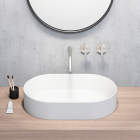 Ceramic Countertop Washbasin GSI Kube 945811 | Edilceram Design