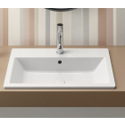 Built-in Ceramic Washbasin GSI Kube 9437111-9433111 | Edilceram Design