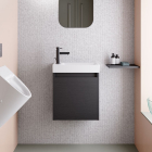 Ceramic Countertop/Wallmounted Washbasin GSI Nubes 9637011 | Edilceram Design