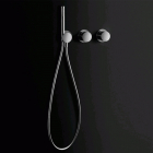 Boffi Eclipse RERX07E wall-mounted bathtub shower set | Edilceram Design