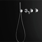 Boffi Eclipse RGRX05E + RGRX05I wall-mounted bathtub set | Edilceram Design