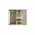 Sauna + Shower Space Hafro Ethos SET50064 | Edilceram Design