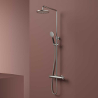 Wall-mounted Shower Column Hotbath Cobber Work SDSW10 | Edilceram Design